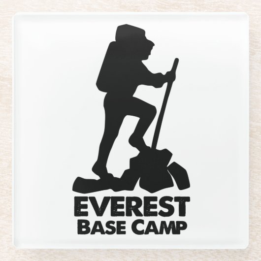 Everest Base Camp Onderzetters (Voorkant)