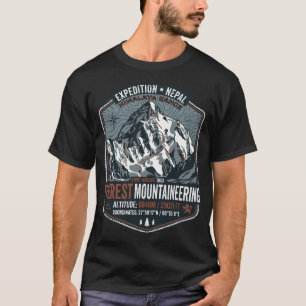 EVEREST NEPAL EXPEDITIE BERGONTWERP SHIRT SLECHT