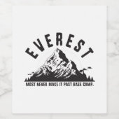 Everest Wijn Etiket (Enkel label)