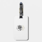 Everett-Bagagelabel Bagagelabel (Achterkant verticaal)