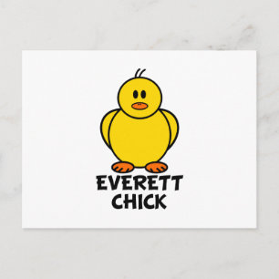 Everett Washington Chick Briefkaart