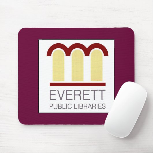 EverettPL logo Muismat (Met muis)