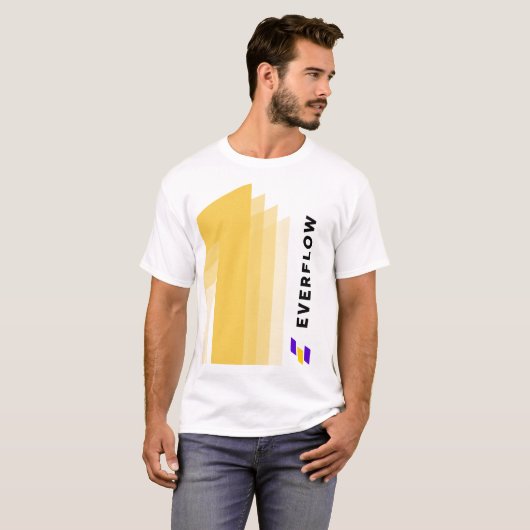 Everflow Certified - T-shirt Carrera Jaune (Devant entier)