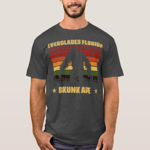 Everglades Florida Skunk Ape Lovers Schattige M T-shirt