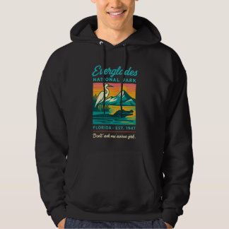 Everglades National Park Alligator Vintage Florida Hoodie