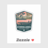Everglades National Park Florida | Afgesneden Stic Sticker (Vel)