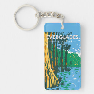 Everglades National Park Florida Double Sided Sleutelhanger