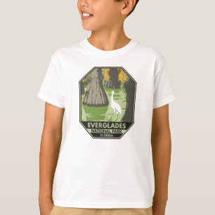 Everglades National Park Florida Egret  T-S T-shirt