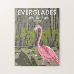 Everglades National Park Florida Flamingo Legpuzzel