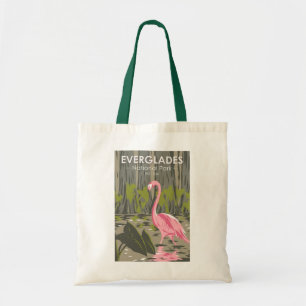 Everglades National Park Florida Flamingo Tote Bag