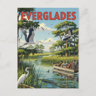 Everglades National Park Florida Reizen Briefkaart