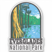 Everglades National Park Florida  Sticker (Voorkant)