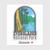 Everglades National Park Florida  Sticker (Vel)