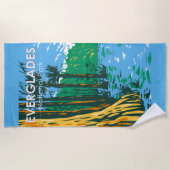 Everglades National Park Florida Strandlaken (Voorkant)