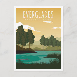 Everglades National Park Florida USA Travel Briefkaart