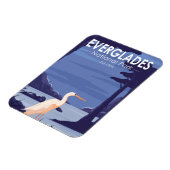 Everglades National Park Night Egret Magneet (Linkerzijde)