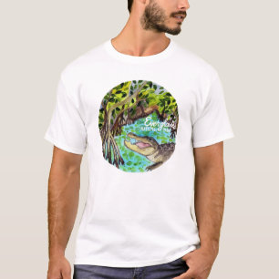 Everglades National Park Waterverf T-shirt