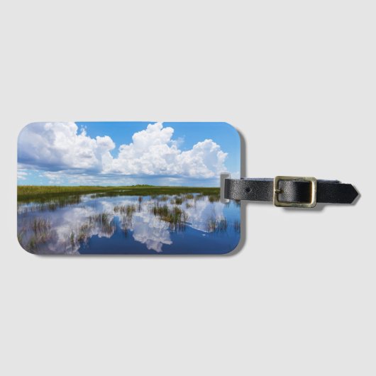 Everglades Natural Landscape Bagagelabel (Voorkant (horizontaal))