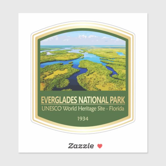 Everglades NP (PF1) Sticker (Vel)