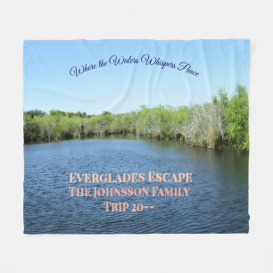 Everglades Schitterend Waterlandschap Fleece Deken