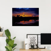 Everglades Sunset Poster (Thuiskantoor)