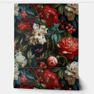 Everglow Noel Bloemen Botanisch Behang