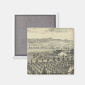 Evergreen Ave Boerderij Magneet (Voorkant / Achterkant)