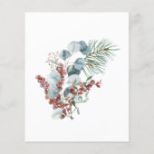 Evergreen baby shower baby name race game (Achterkant)