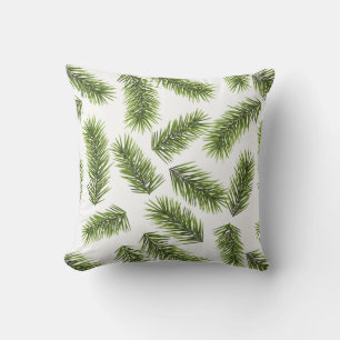 Evergreen Branch Pattern Kussen
