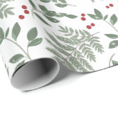 Evergreen Cheer Wrapping Paper Cadeaupapier (Rol Hoek)
