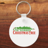 Evergreen Christmas Tree Keychain  (Achterkant)