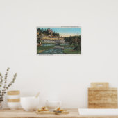 Evergreen, CO - Troutdale Hotel, Beer Creek Poster (Keuken)