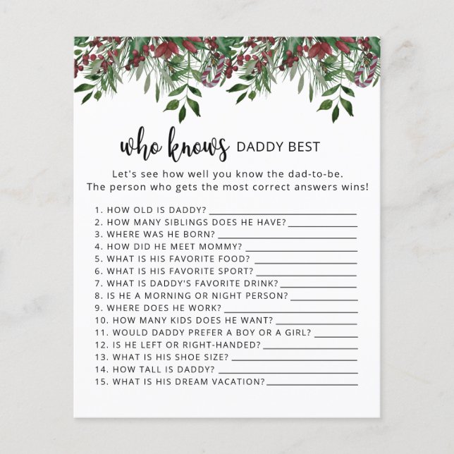 Evergreen die het beste pappa-spel kent (Voorkant)