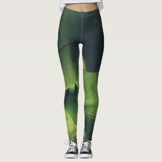 Evergreen Elegance Minimalistisch op Natuur geïnsp Leggings