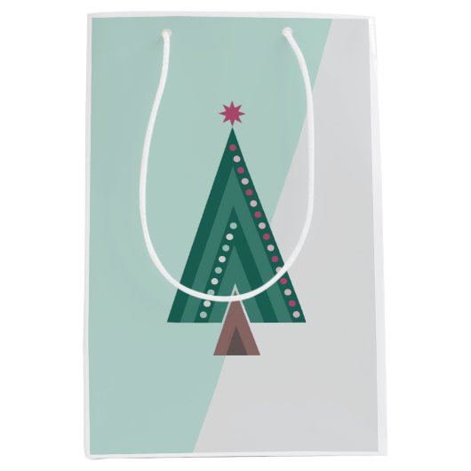 Evergreen Elegance Tree Medium Cadeauzakje (Voorkant)