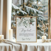 Evergreen elegante ringjacht vrijgezellenfeest spe poster