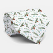 Evergreen en Pine Cones Stropdas (Opgerold)