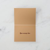 Evergreen en Pinecone Bedankt Card (Binnen)