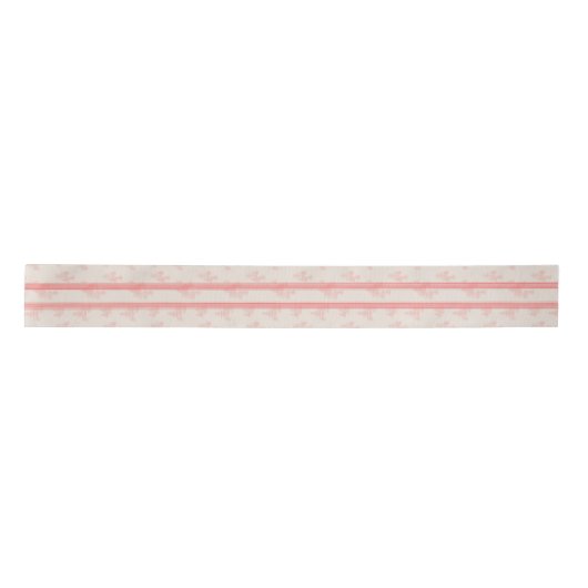 Evergreen & Flour Sack Stripe in Coral Lint (Voorkant)