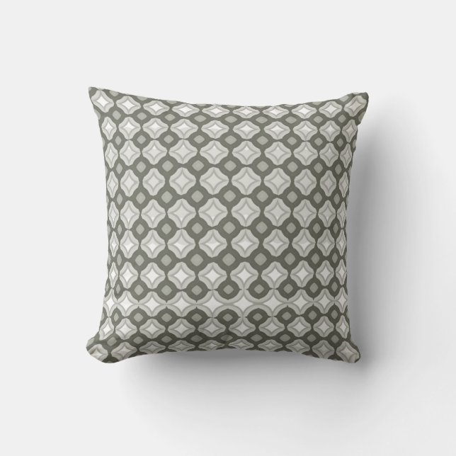 Evergreen Fog Throw Pillow Kussen (Voorkant)
