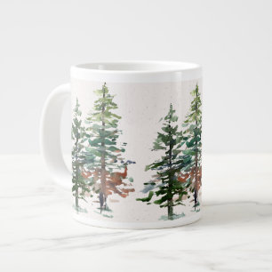 Evergreen Forest Bomen Extra Grote Beker