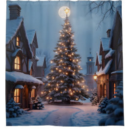 Evergreen Glow -  Douchegordijn