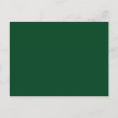 Evergreen Green Briefkaart (Voorkant)