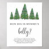 Evergreen: hoe groot is het poster van mama's buik (Voorkant)