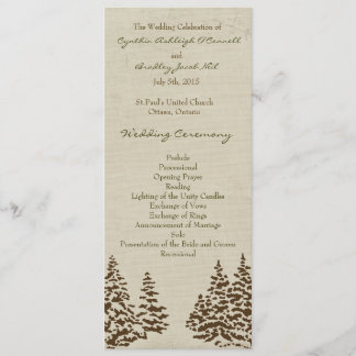  Evergreen huwelijksprogramma Programma