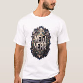 Evergreen New Year T-Shirt, Premium Art T-shirt (Voorkant)