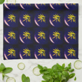 Evergreen op Blue Pattern Kitchen Towels Theedoek (Gevouwen)