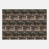 Evergreen & Ornamenten Christmas Wrapping Paper (Voorkant 3)