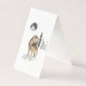 Evergreen - Paysage hivernal de Noël en bois (Back)