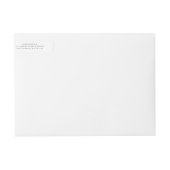 Evergreen Pine Green Holiday Retouradres (Voorkant)